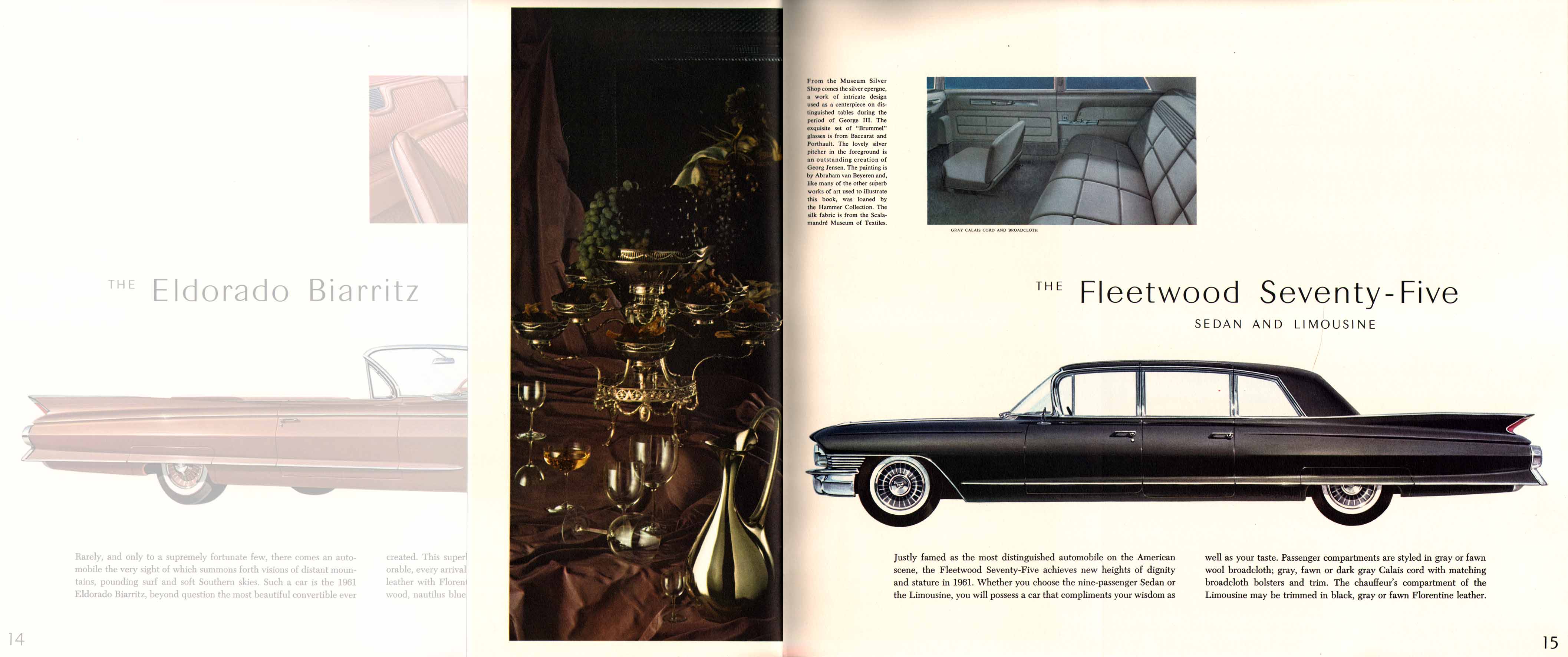 1961 Cadillac Brochure Page 14